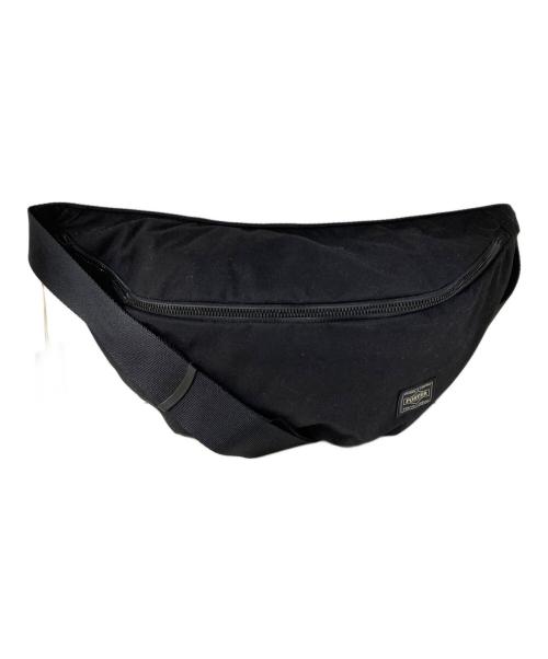 PORTER（ポーター）PORTER (ポーター) GREIGE  WAIST BAG(L) ショルダーバッグ ブラックの古着・服飾アイテム