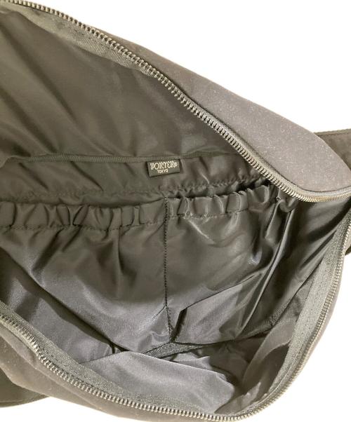PORTER（ポーター）PORTER (ポーター) GREIGE  WAIST BAG(L) ショルダーバッグ ブラックの古着・服飾アイテム