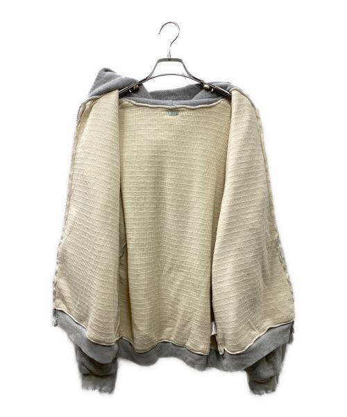 A.PRESSE（アプレッセ）A.PRESSE (アプレッセ) 24AW Vintage Zip Sweat Hoodie グレー サイズ:SIZE 3の古着・服飾アイテム
