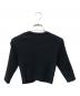 AURALEE (オーラリー) 24ss GIZA HIGH GAUGE RIB KNIT SHORT CARDIGAN ブラック サイズ:SIZE 1：10000円