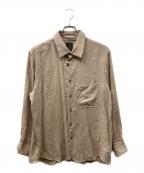 Gorsch the merrycoachmanゴーシュザメリーコーチマン）の古着「24SS Collar Shirt Vintage」｜ベージュ