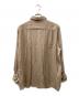 Gorsch the merrycoachman (ゴーシュザメリーコーチマン) 24SS Collar Shirt Vintage ベージュ サイズ:SIZE 48：21000円