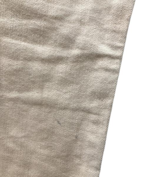 A.PRESSE（アプレッセ）A.PRESSE (アプレッセ) 22aw Washed Denim Pants アイボリー サイズ:32の古着・服飾アイテム