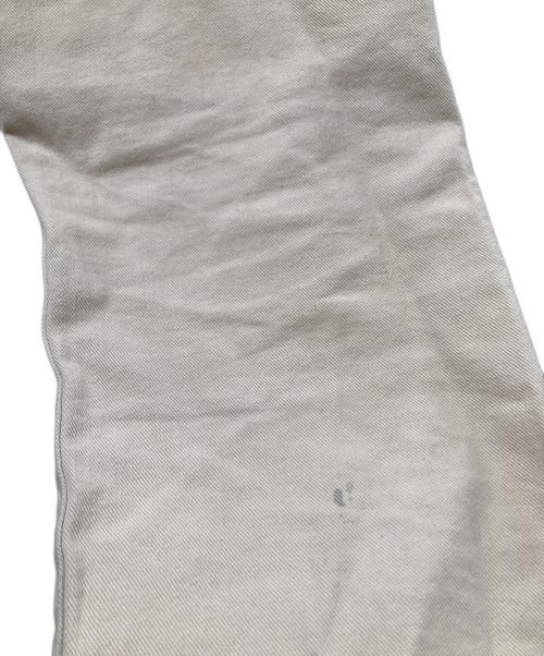 A.PRESSE（アプレッセ）A.PRESSE (アプレッセ) 22aw Washed Denim Pants アイボリー サイズ:32の古着・服飾アイテム