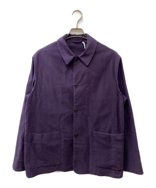 MAATEE&SONS（マーティーアンドサンズ）MAATEE&SONS (マーティーアンドサンズ) 23AW moleskin coverall パープル サイズ:2の古着・服飾アイテム