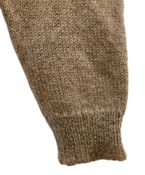 AURALEE（オーラリー）AURALEE (オーラリー) 19AW SUPER KID MOHAIR KNIT P/O ブラウンの古着・服飾アイテム