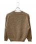 AURALEE (オーラリー) 19AW SUPER KID MOHAIR KNIT P/O ブラウン：13000円