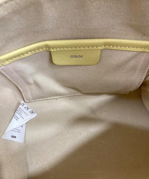 osoi（オソイ）OSOI (オソイ) ハンドバッグ イエローの古着・服飾アイテム