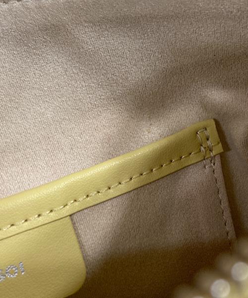 osoi（オソイ）OSOI (オソイ) ハンドバッグ イエローの古着・服飾アイテム