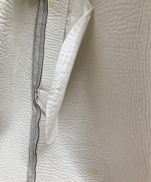 MM6 Maison Margiela（エムエムシックスメゾンマルジェラ）MM6 Maison Margiela (エムエムシックスメゾンマルジェラ) ボンディングロングコート グレー サイズ:Sの古着・服飾アイテム