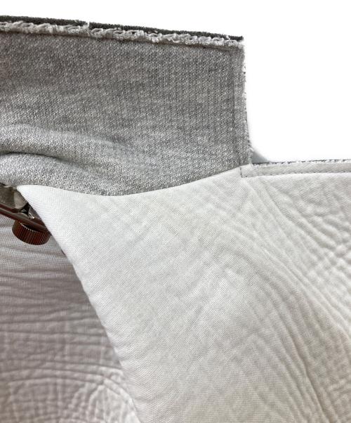 MM6 Maison Margiela（エムエムシックスメゾンマルジェラ）MM6 Maison Margiela (エムエムシックスメゾンマルジェラ) ボンディングロングコート グレー サイズ:Sの古着・服飾アイテム