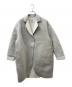 MM6 Maison Margiela（エムエムシックスメゾンマルジェラ）の古着「ボンディングロングコート」｜グレー