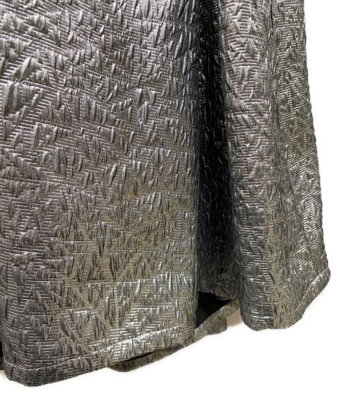 MAISON SPECIAL（メゾンスペシャル）MAISON SPECIAL (メゾンスペシャル) 2way Multi Fabric Volume Onepiece シルバー サイズ:SIZE 36の古着・服飾アイテム