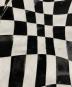 中古・古着 MM6 Maison Margiela (エムエムシックスメゾンマルジェラ) ィストーテッド チェックプリント クラシック Japaneseバッグ ホワイト×ブラック サイズ:OneSize：14000円