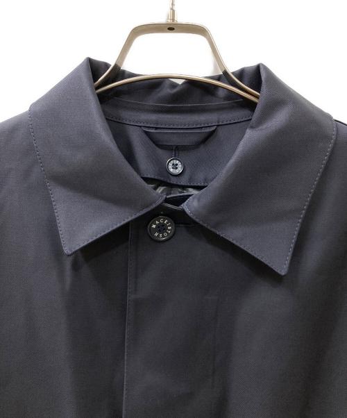 MACKINTOSH（マッキントッシュ）MACKINTOSH (マッキントッシュ) HYKE (ハイク) ゴム引きステンカラーコート ネイビー サイズ:1の古着・服飾アイテム