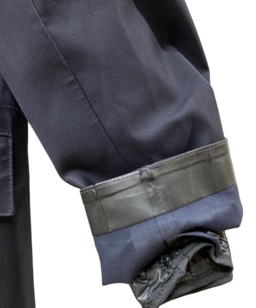 MACKINTOSH（マッキントッシュ）MACKINTOSH (マッキントッシュ) HYKE (ハイク) ゴム引きステンカラーコート ネイビー サイズ:1の古着・服飾アイテム