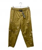 KOLORカラー）の古着「Hard Weather Painting Pants」｜ベージュ