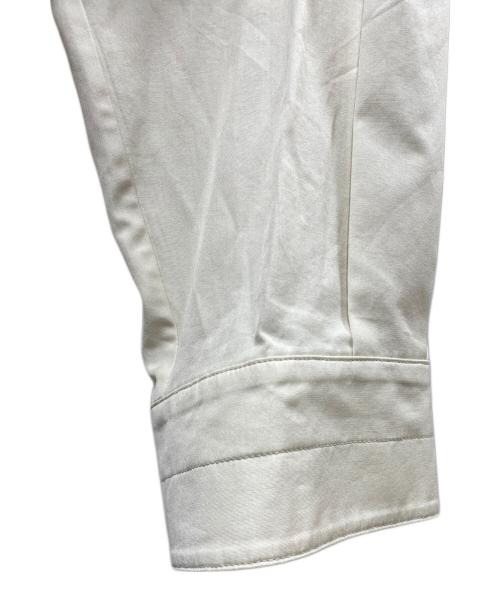 LEMAIRE（ルメール）LEMAIRE (ルメール) COTTON POPLIN TWISTED SHIRT シャツ ベージュ サイズ:36の古着・服飾アイテム