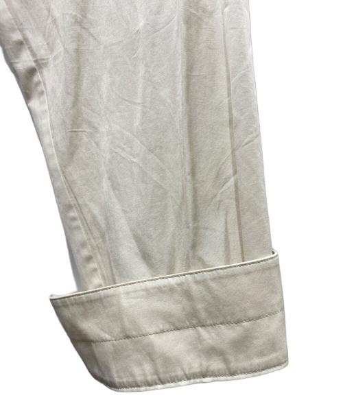 LEMAIRE（ルメール）LEMAIRE (ルメール) COTTON POPLIN TWISTED SHIRT シャツ ベージュ サイズ:36の古着・服飾アイテム