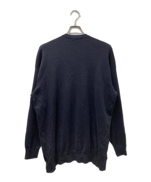 nagonstans（ナゴンスタンス）nagonstans (ナゴンスタンス) プルオーバーニット ネイビー サイズ:Mの古着・服飾アイテム