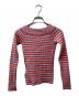 andersson bell (アンダーソンベル) Nina Stripe Off Shoulder Top ボーダーニット ピンク×グリーン サイズ:XS：5000円