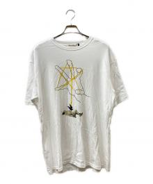 UNDERCOVER（アンダーカバー）の古着「"BORDEAUX" プリントTシャツ」｜ホワイト