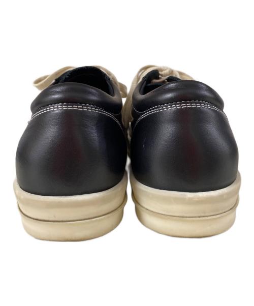 RICK OWENS（リックオウエンス）RICK OWENS (リックオウエンス) VINTAGE SNEAKS ローカットスニーカー ブラック サイズ:41の古着・服飾アイテム