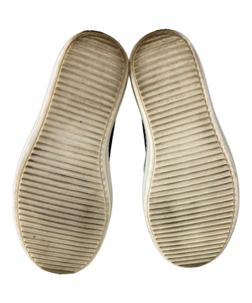 RICK OWENS（リックオウエンス）RICK OWENS (リックオウエンス) VINTAGE SNEAKS ローカットスニーカー ブラック サイズ:41の古着・服飾アイテム