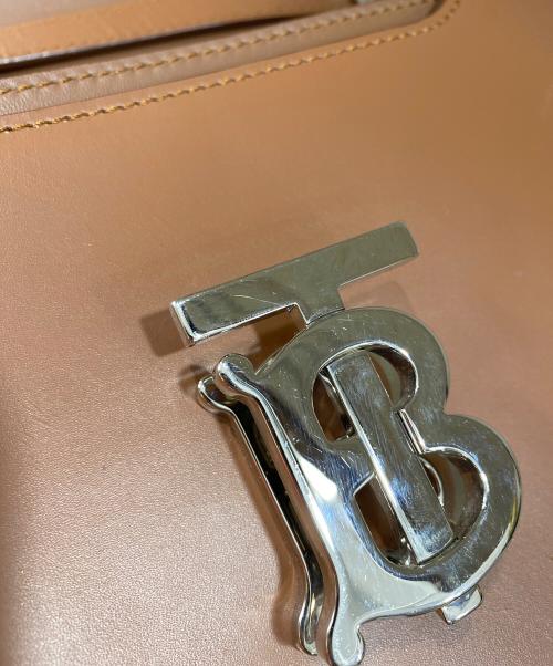 BURBERRY（バーバリー）BURBERRY (バーバリー) TBロゴ レザーショルダーバッグの古着・服飾アイテム