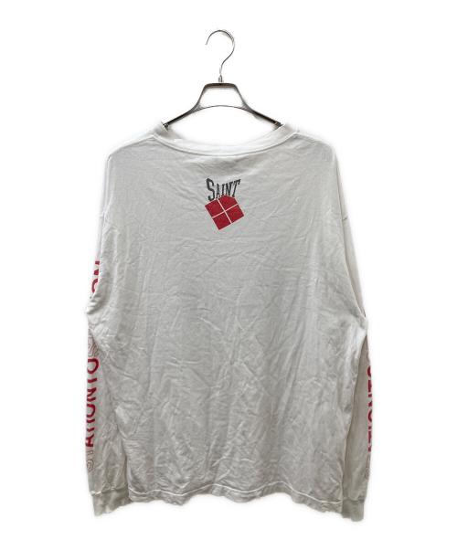 SAINT MICHAEL（セントマイケル）SAINT MICHAEL (セントマイケル) DB LS TEE ホワイト サイズ:XLの古着・服飾アイテム