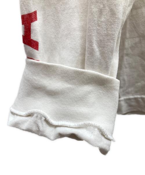 SAINT MICHAEL（セントマイケル）SAINT MICHAEL (セントマイケル) DB LS TEE ホワイト サイズ:XLの古着・服飾アイテム