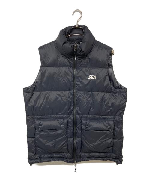 WIND AND SEA（ウィンダンシー）WIND AND SEA (ウィンダンシー) TAION (タイオン) INNER DOWN / インナーダウン ブラック サイズ:L 未使用品の古着・服飾アイテム