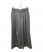 CAMPHOR WOODカンファーウッド）の古着「2tuck super baggy slacks」｜グレー