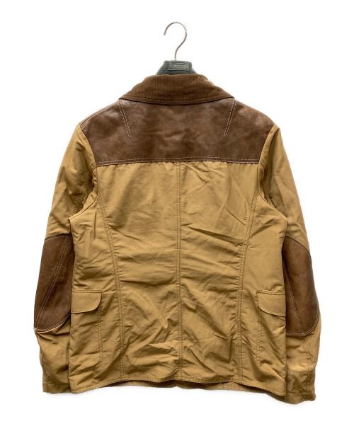 COMME des GARCONS JUNYA WATANABE MAN（コム デ ギャルソン ジュンヤ ワタナベ マン）COMME des GARCONS JUNYA WATANABE MAN (コム デ ギャルソン ジュンヤ ワタナベ マン) 09AW ハンティングジャケット ブラウン サイズ:Lの古着・服飾アイテム