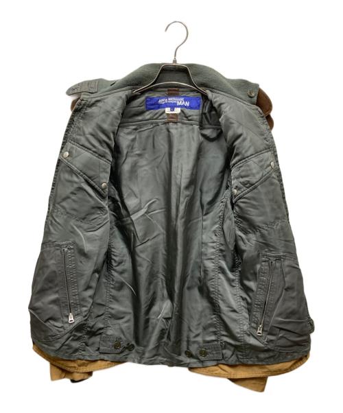 COMME des GARCONS JUNYA WATANABE MAN（コム デ ギャルソン ジュンヤ ワタナベ マン）COMME des GARCONS JUNYA WATANABE MAN (コム デ ギャルソン ジュンヤ ワタナベ マン) 09AW ハンティングジャケット ブラウン サイズ:Lの古着・服飾アイテム