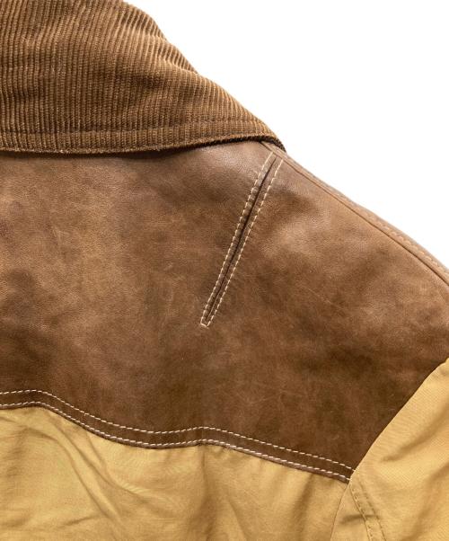 COMME des GARCONS JUNYA WATANABE MAN（コム デ ギャルソン ジュンヤ ワタナベ マン）COMME des GARCONS JUNYA WATANABE MAN (コム デ ギャルソン ジュンヤ ワタナベ マン) 09AW ハンティングジャケット ブラウン サイズ:Lの古着・服飾アイテム