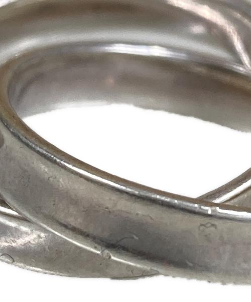 TIFFANY & Co.（ティファニー アンド コー）Tiffany & Co. (ティファニー) 1837 インターロッキング リング 2連 シルバー サイズ:11号の古着・服飾アイテム