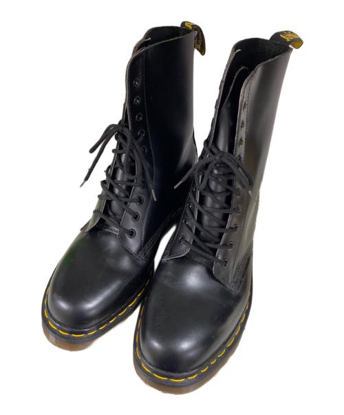 Dr.Martens（ドクターマーチン）Dr.Martens (ドクターマーチン) 10ホールブーツ ブラック サイズ:９の古着・服飾アイテム