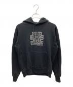 BlackEyePatchブラックアイパッチ）の古着「ラインストーンロゴパーカー」｜ブラック