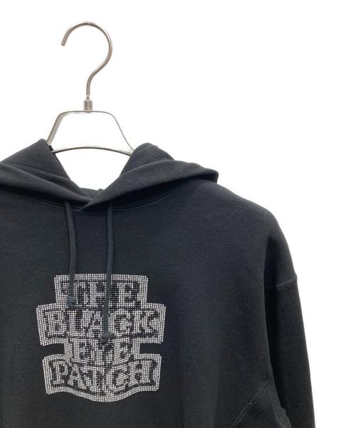 BlackEyePatch（ブラックアイパッチ）BlackEyePatch (ブラックアイパッチ) ラインストーンロゴパーカー ブラック サイズ:SIZE Sの古着・服飾アイテム