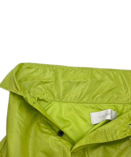 ICE&TECHNO（アイスアンドテクノ）ICE&TECHNO (アイスアンドテクノ) ナイロンプルオーバー IT24AW-PO02 グリーン サイズ:S 未使用品の古着・服飾アイテム