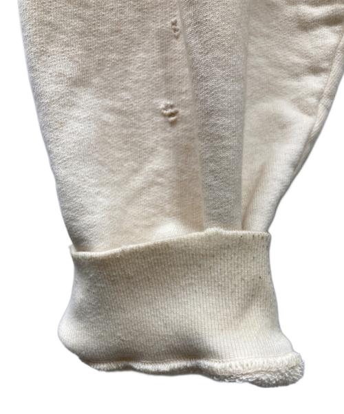 KAMIYA（カミヤ）KAMIYA (カミヤ) BORO COTTON KNIT PULLOVER パーカー アイボリー サイズ:Ｌの古着・服飾アイテム