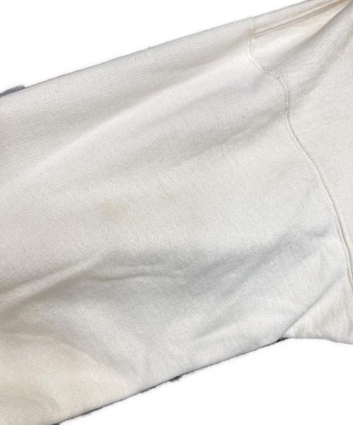 KAMIYA（カミヤ）KAMIYA (カミヤ) BORO COTTON KNIT PULLOVER パーカー アイボリー サイズ:Ｌの古着・服飾アイテム