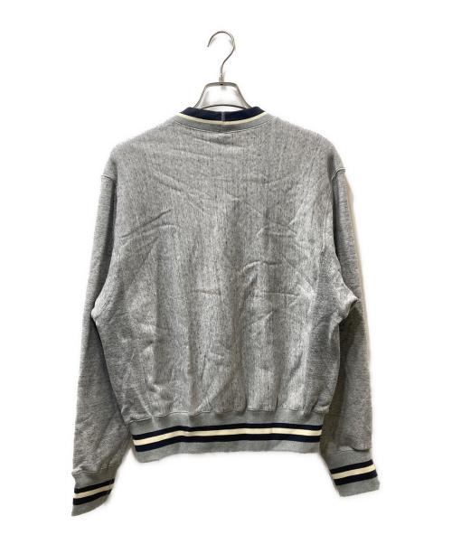 KHOKI（コッキ）KHOKI (コッキ) 24SS Sweat cardigan スウェットカーディガン グレー サイズ:3の古着・服飾アイテム