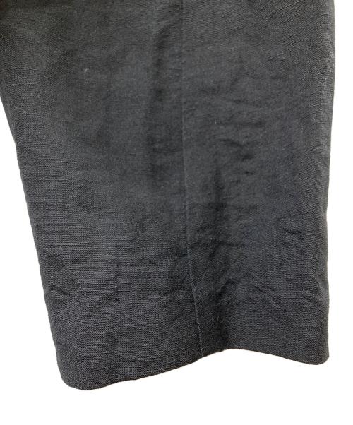 MY（マイ）MY (マイ) WOOL LINEN VACATION JACKET ウールリネン ダブルジャケット ブラック サイズ:SIZE 1の古着・服飾アイテム