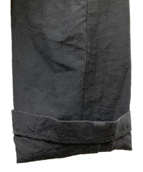 MY（マイ）MY (マイ) WOOL LINEN VACATION JACKET ウールリネン ダブルジャケット ブラック サイズ:SIZE 1の古着・服飾アイテム