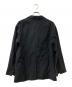 MY (マイ) WOOL LINEN VACATION JACKET ウールリネン ダブルジャケット ブラック サイズ:SIZE 1：14000円