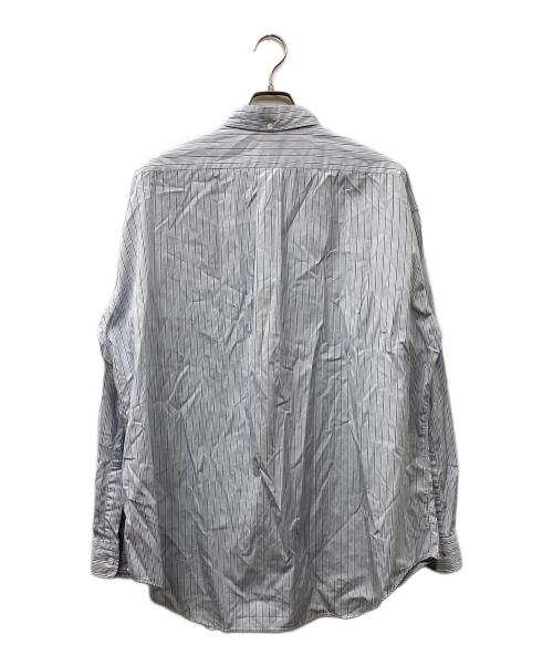 Graphpaper（グラフペーパー）Graphpaper (グラフペーパー) THOMAS MASON (トーマスメイソン) L/S B.D Box Shirt 長袖シャツ ブルー サイズ:3の古着・服飾アイテム