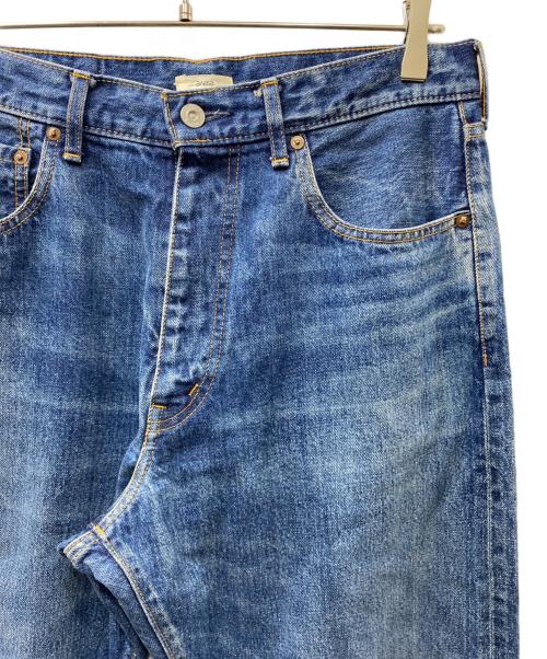 awasa（アワサ）awasa (アワサ) 5ポケット ライトオンス ワイドデニム ブルー サイズ:2の古着・服飾アイテム