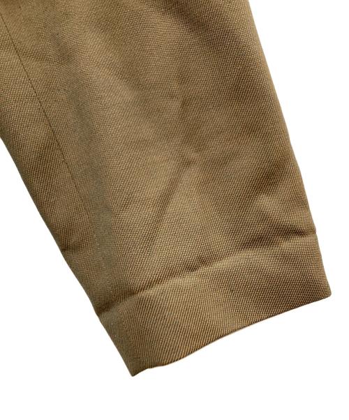 RHODOLIRION（ロドリリオン）RHODOLIRION (ロドリリオン) Oversized Jacket ウール ギャバジン オーバーサイズ ジャケット ブラウン サイズ:０の古着・服飾アイテム